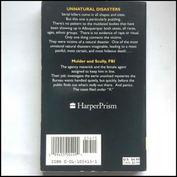 Thé X-Files Whirlwind Novel softcover, used - Picture 2 of 4